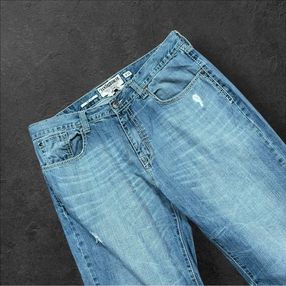 Ecko Unlimited Other - Vintage Ecko Unltd Jeans Men Size W38 Boot‎ Cut 32L Light Wash Hang 'Em High